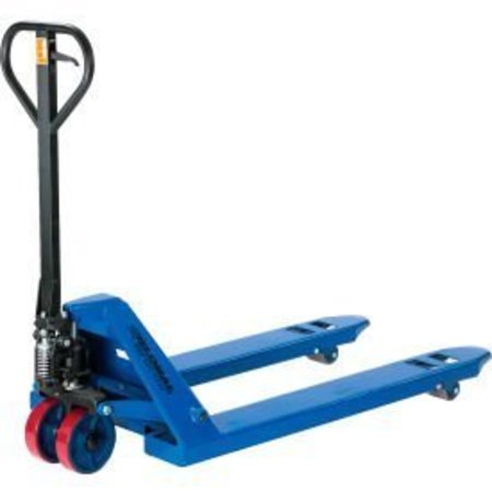 GLOBAL EQUIPMENT Global Industrial„¢ Premium Low-Profile Pallet Jack Truck 4500 Lb. Capacity - 27 x 48 Forks MLL20L2748